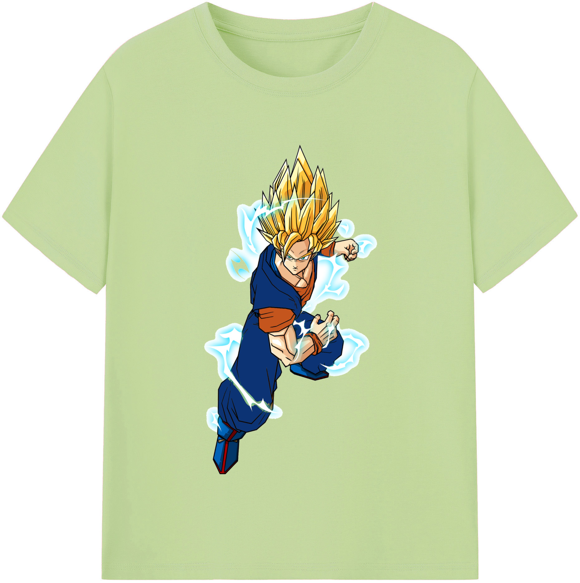 （画像用） ドラゴンボール 孫 悟飯（そんごはん）DRAGON BALL Son Gohan 綿100％半袖Tシャツ（フロントプリント）